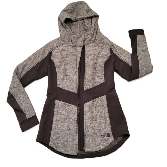 The North Face Women's Pseudio Quilted Hooded Jacket Outdoors Hiking Medium M - Picture 2 of 11